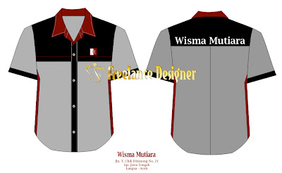  Contoh  Desain Seragam  Wisma Mutiara Freelance Designer